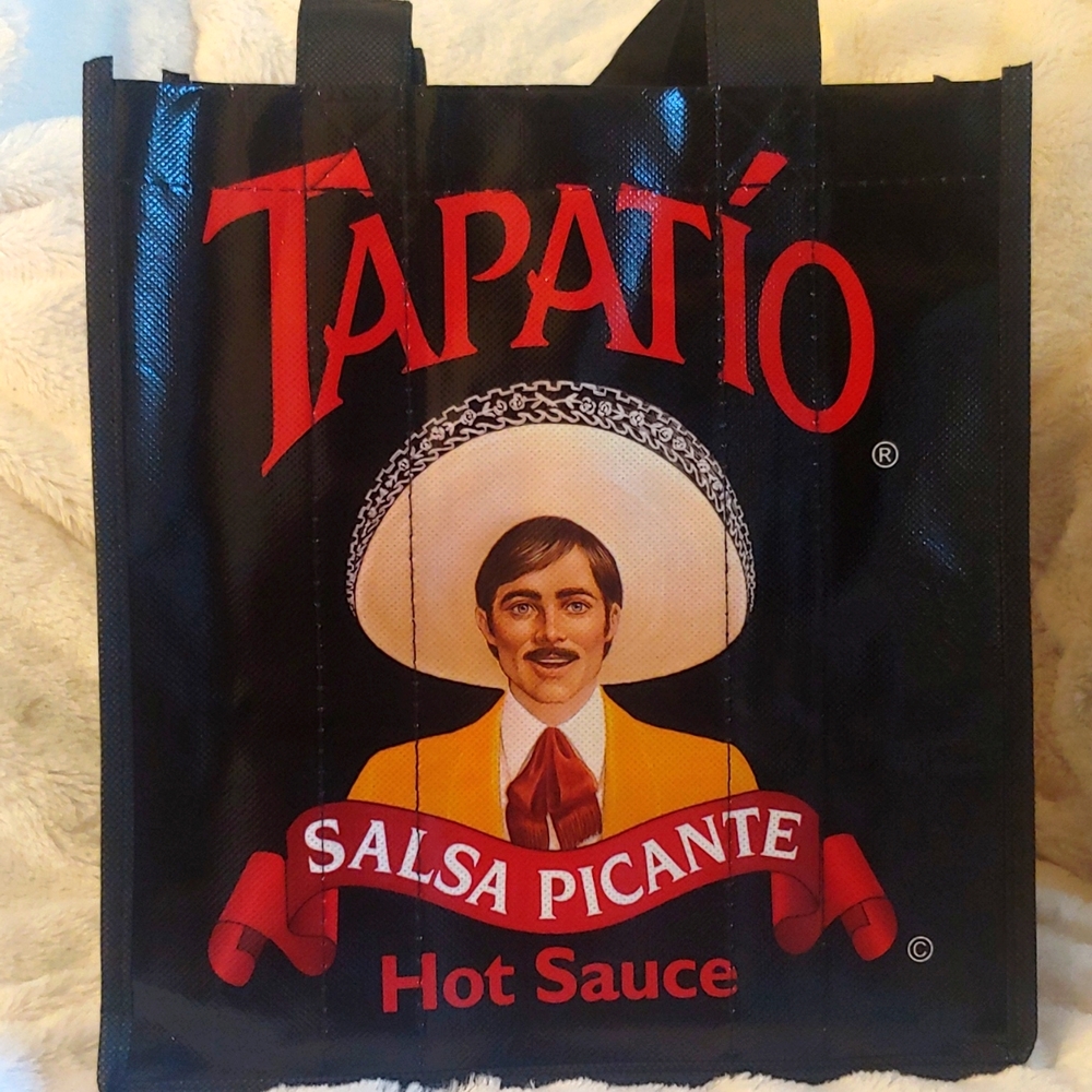 Tapatío Hot Sauce Reusable Bag, 10×10 inches
